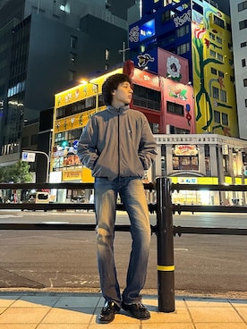 「インスタフォローしてね！」｜ｼｭｳさん（メンズ・170cm）の秋コーディネート