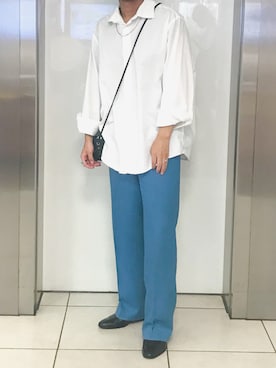 「Chikashitsu +（チカシツプラス）のアイテム（ブーツ）」を使った、しょうたさん（メンズ・168cm）の夏コーディネート