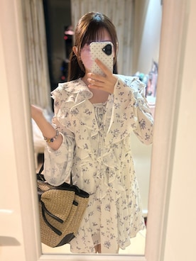 「rienda（リエンダ）のアイテム」を使った、はまぐりにゃんさん（レディース・154cm）の春コーディネート