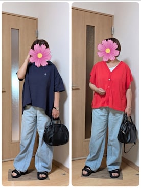 「studio CLIP（スタディオクリップ）のアイテム」を使った、こすもすさん（レディース・150cm）の冬コーディネート