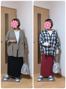 こすもすさん（レディース・150cm）の春コーディネート