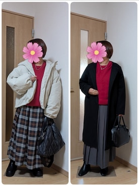 こすもすさんの（しまむら | シマムラ）を使ったコーディネート