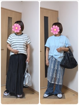 「しまむら（シマムラ）のアイテム」を使った、こすもすさん（レディース・150cm）の秋コーディネート