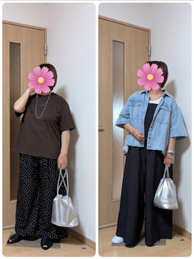 「GLOBAL WORK（グローバルワーク）のアイテム（トップス）」を使った、こすもすさん（レディース・150cm）の冬コーディネート