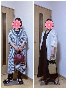 「アイテム（パンプス）」を使った、こすもすさん（レディース・150cm）の夏コーディネート