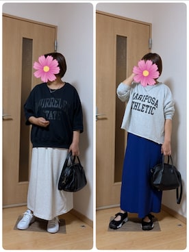 「Honeys（ハニーズ）のアイテム」を使った、こすもすさん（レディース・150cm）の冬コーディネート