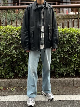 「Marshall（マーシャル）のアイテム（その他）」を使った、KEITOさん（メンズ・171cm）の冬コーディネート