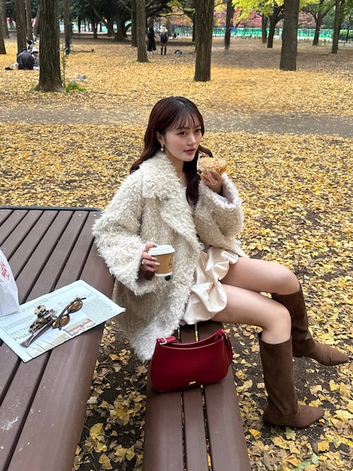 NOTRE emor（ノートルエモア） スカート drape mini skirt : ZOZOTOWN