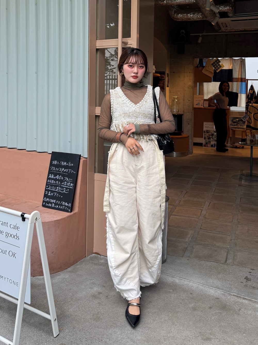 Knuth Marf/クヌースマーフ】twobuckles patchwork denim/2バックル