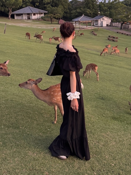 HOLIDAY ♡フリルオールインワン【1】 セール】【セミオケージョン】フリルオールインワン（つなぎ