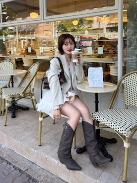 honokaさん（レディース・163cm）の春コーディネート
