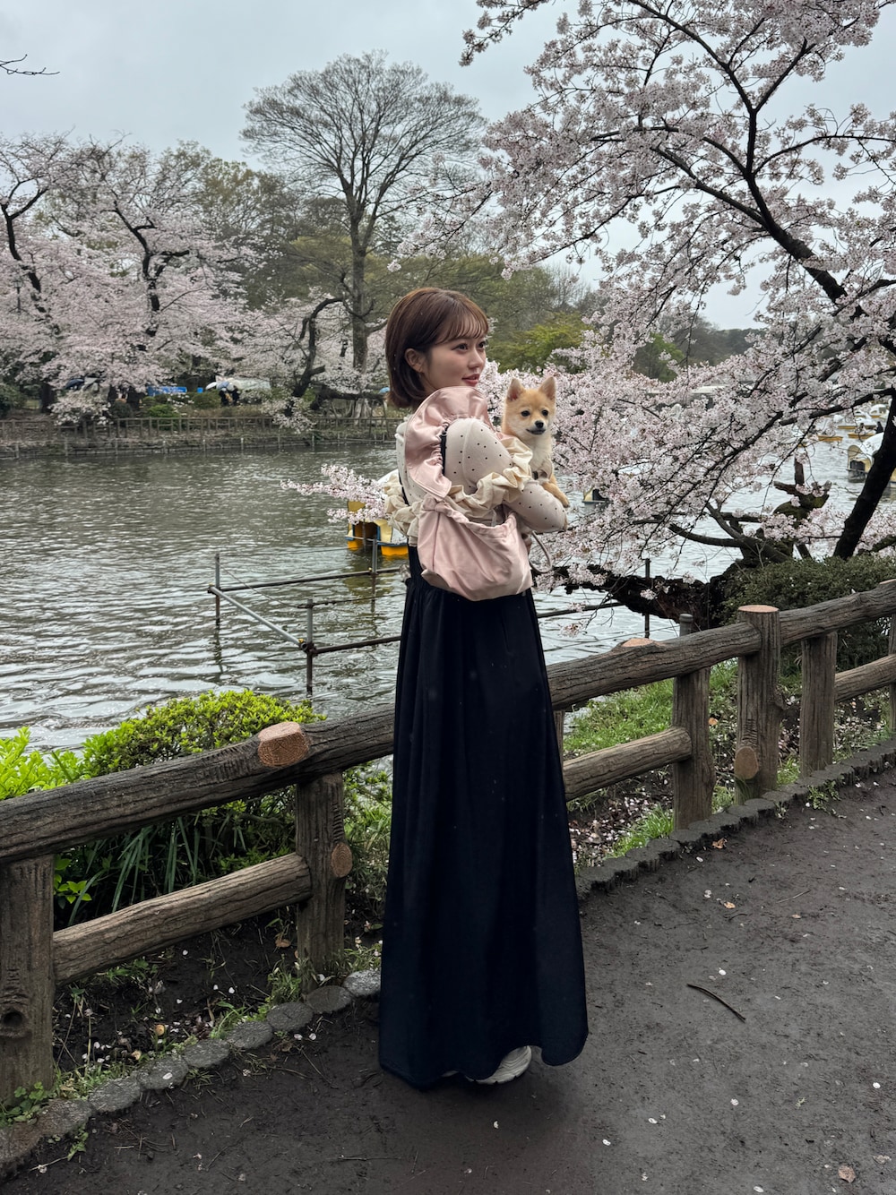 Kanako×Olu.】ショルダーフリルタックワンピースを使った人気