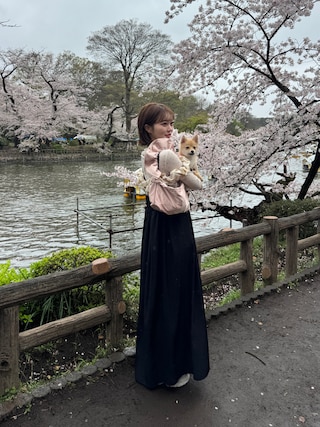 Kanako×Olu.】ショルダーフリルタックワンピースを使った人気