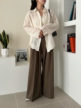 「efill（エフィル）のアイテム」を使った、honokaさん（レディース・163cm）の冬コーディネート