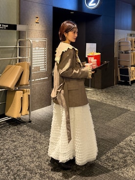 「Olu.（オルドット）のアイテム」を使った、honokaさん（レディース・163cm）の秋コーディネート