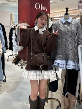 honokaさん（骨格ナチュラル・レディース・163cm）の秋コーディネート