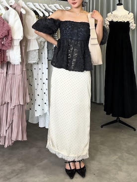 「Olu.（オルドット）のアイテム」を使った、honokaさん（レディース・163cm）の夏コーディネート