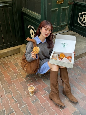 honokaさん（レディース・163cm）の秋コーディネート