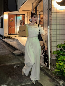 honokaさん（骨格ナチュラル・レディース・163cm）の夏コーディネート