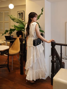 honokaさん（レディース・163cm）の夏コーディネート