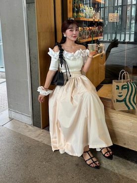 「秋服」｜「アイテム（サンダル）」を使った、honokaさん（レディース・163cm）の秋コーディネート