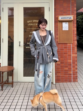 「Olu.（オルドット）のアイテム」を使った、honokaさん（レディース・163cm）の秋コーディネート