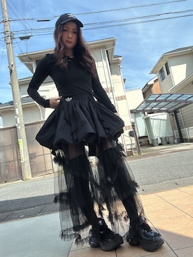 「adidas（アディダス）のアイテム（キャップ）」を使った、ともはるさん（レディース・156cm）の春コーディネート