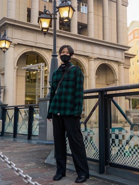「vetements」｜「アイテム（ブーツ）」を使った、"""""さん（メンズ・169cm）の冬コーディネート