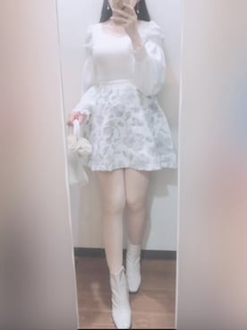 「GRL（グレイル）のアイテム（アクセサリー）」を使った、りりさん（レディース・159cm）の春コーディネート