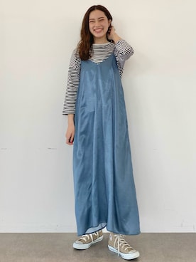 yuki☺︎さん（レディース・165cm）の春コーディネート