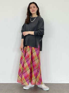 yuki☺︎さん（レディース・165cm）の春コーディネート