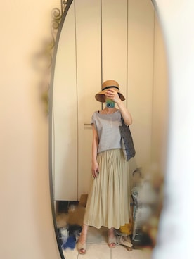 shunさん（レディース・160cm）の夏コーディネート