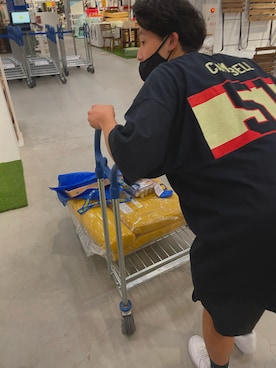 「NHL」｜あとだいさん（メンズ・173cm）の夏コーディネート