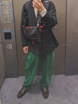 ごうたんさん（メンズ・170cm）の春コーディネート