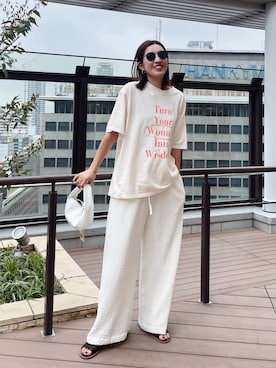福本 茉以さん(レディース・160cm)の春コーディネート
