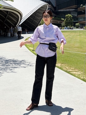 福本 茉以さん(レディース・160cm)の夏コーディネート