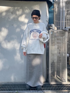 福本 茉以さん（レディース・160cm）の秋コーディネート