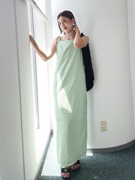 福本 茉以さん(レディース・160cm)の夏コーディネート