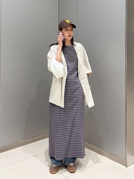 福本 茉以さん(レディース・160cm)の春コーディネート