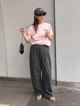 福本 茉以さん(レディース・160cm)の夏コーディネート