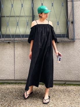福本 茉以さん(レディース・160cm)の春コーディネート
