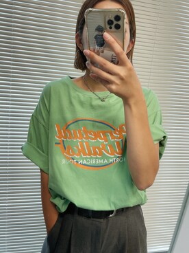 福本 茉以さん(レディース・160cm)の夏コーディネート