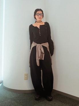 福本 茉以さん(レディース・160cm)の夏コーディネート