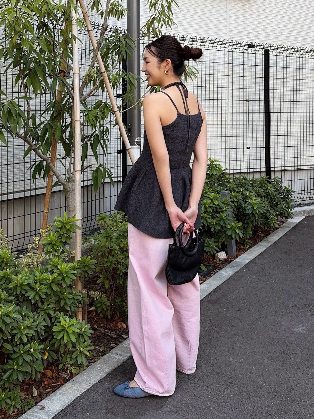Ungridのデニムパンツ（ピンク系）を使った人気ファッション
