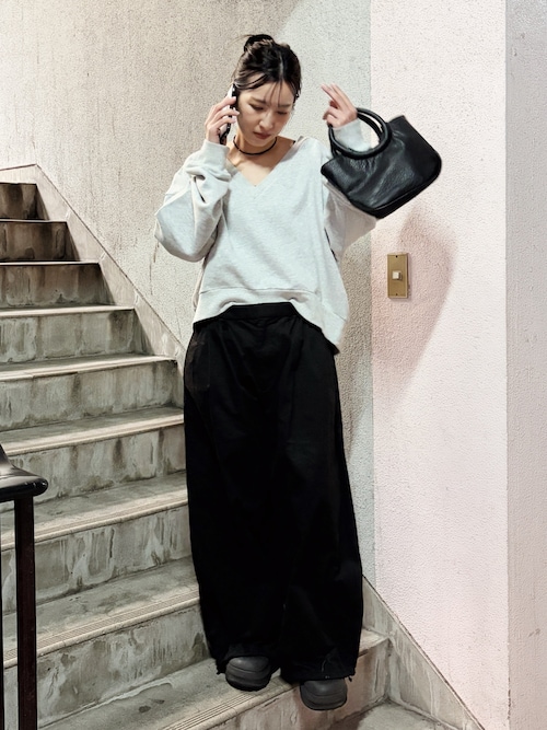 セール】バレルレッグタックパンツ（その他パンツ）｜Ungrid（アン