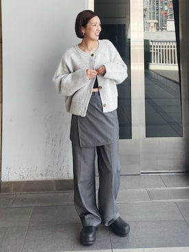 福本 茉以さん（レディース・160cm）の秋コーディネート