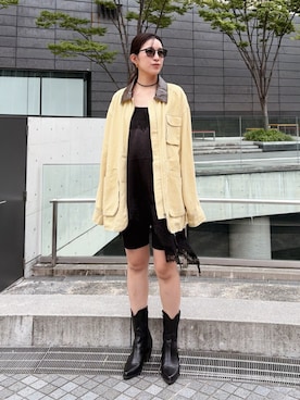 福本 茉以さん(レディース・160cm)の夏コーディネート