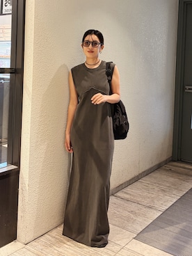 福本 茉以さん（レディース・160cm）の春コーディネート