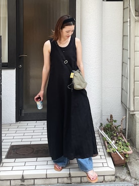 「Ungrid（アングリッド）のアイテム」を使った、福本 茉以さん（骨格ウェーブ・レディース・160cm）の春コーディネート