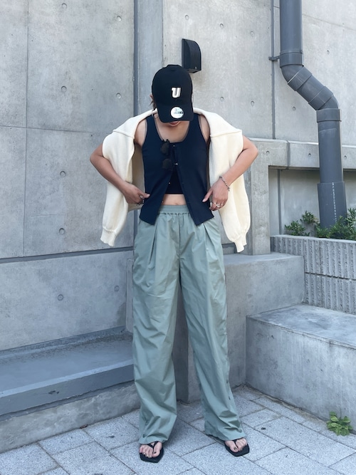 レビュー高評価のおせち贈り物 セール】ナイロン混ラインパンツ（その他パンツ）｜Ungrid（アン パンツ